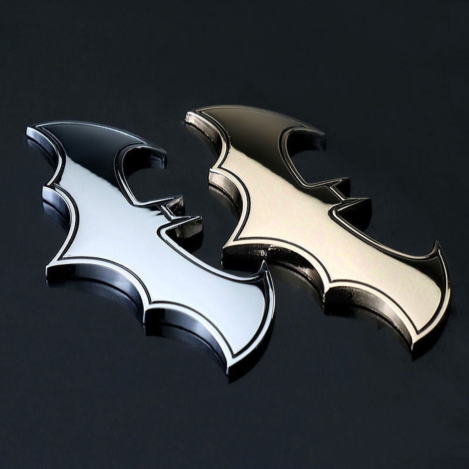 batman 3d logo metal sticker prism guard fiexes to car,motorcycle,laptop any smooth surface (10.5x 4cm) silver batman 3d logo metal sticker prism guard fiexes to car,motorcycle,laptop any smooth surface (10.5x 4cm) silver