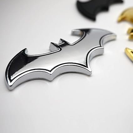 batman 3d logo metal sticker prism guard fiexes to car,motorcycle,laptop any smooth surface (10.5x 4cm) silver batman 3d logo metal sticker prism guard fiexes to car,motorcycle,laptop any smooth surface (10.5x 4cm) silver
