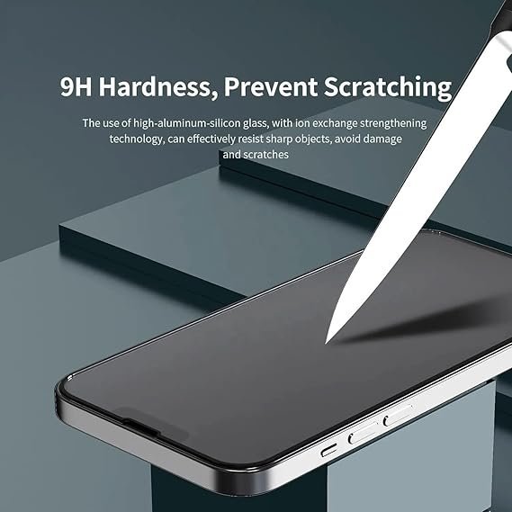 iphone 12 pro max anti scratch, bubble free, 9h hardness, hd clarity, screen protector iphone 12 pro max anti scratch, bubble free, 9h hardness, hd clarity, screen protector