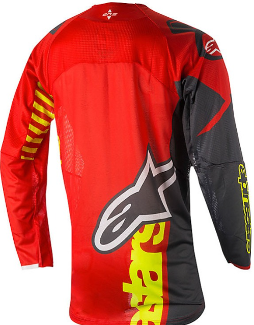 alipinestar racer braap jersey prism guard (red) (l,xl) alipinestar racer braap jersey prism guard (red) (l,xl)