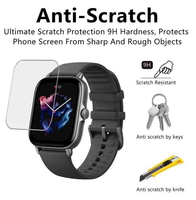 amazfit verge lite watch screen protector prism guard (pack of 2) amazfit verge lite watch screen protector prism guard (pack of 2)