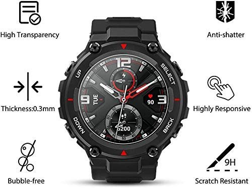 amazfit t rex pro screen protector prism guard (2 pcs) amazfit t rex pro screen protector prism guard (2 pcs)