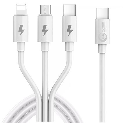 multi charging cable universal 3 in 1 multiple prism guard (white) multi charging cable universal 3 in 1 multiple prism guard (white)