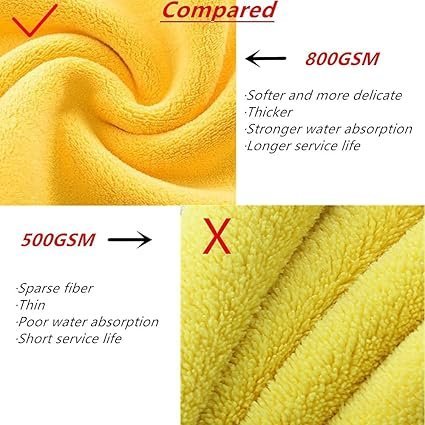 microfiber cloth for car cleaning (15x15)prism guard (500 gsm) (pack of 3) microfiber cloth for car cleaning (15x15)prism guard (500 gsm) (pack of 3)