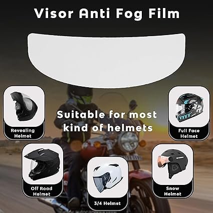 helmet visor anti fog protective flim prism guard helmet visor anti fog protective flim prism guard