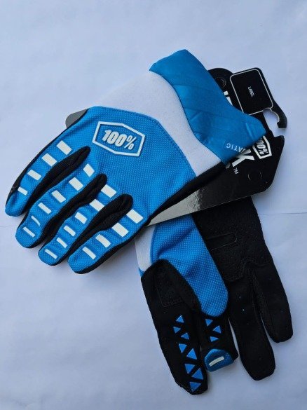 100% airmatic motocross riding gloves prism guard (l,xl) 100% airmatic motocross riding gloves prism guard (l,xl)